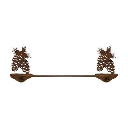 Pine Cone Hand Towel Bar