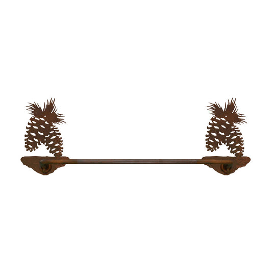 Pine Cone Hand Towel Bar