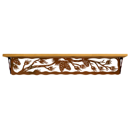 Pine Cone 42" Shelf