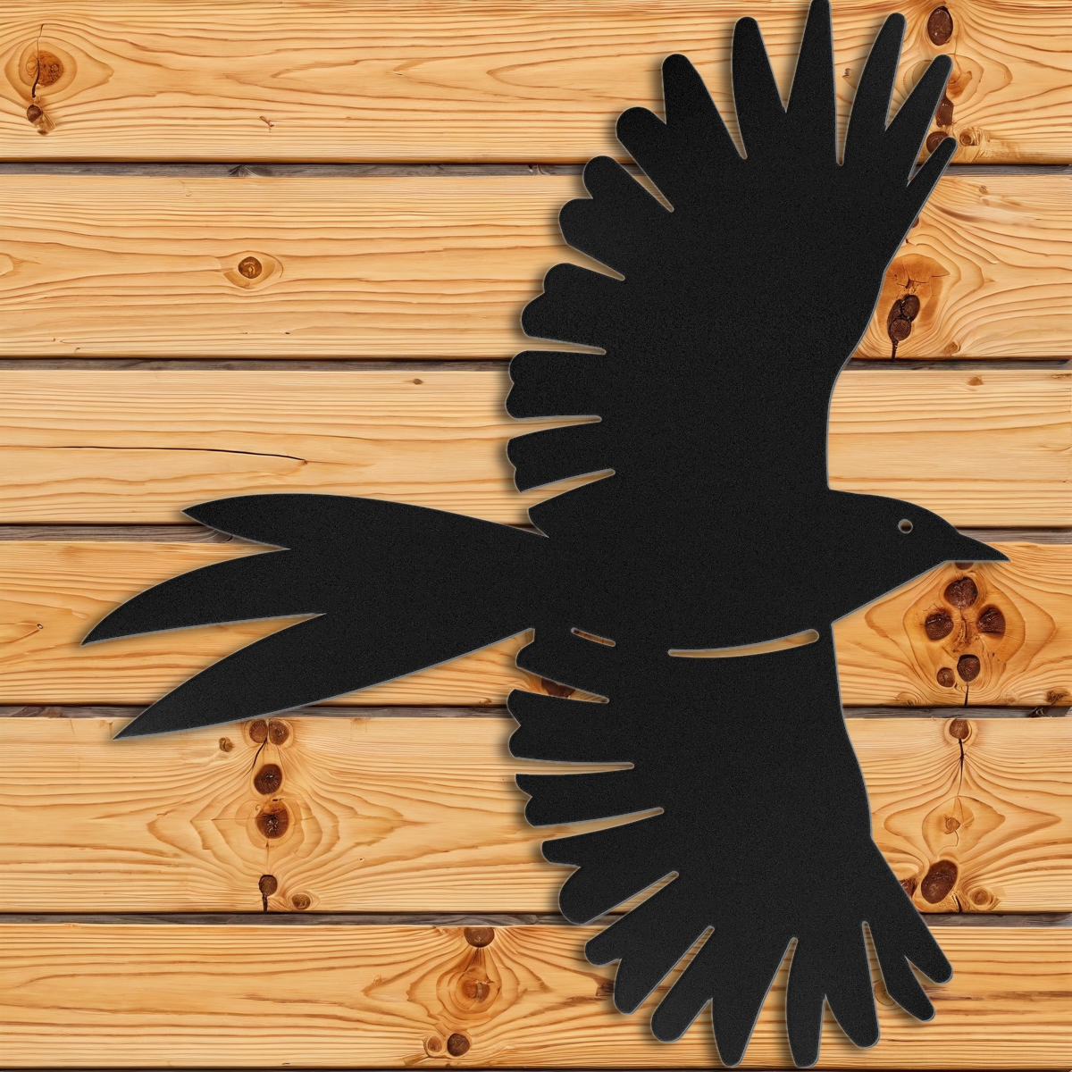 Flying Raven Wall Art