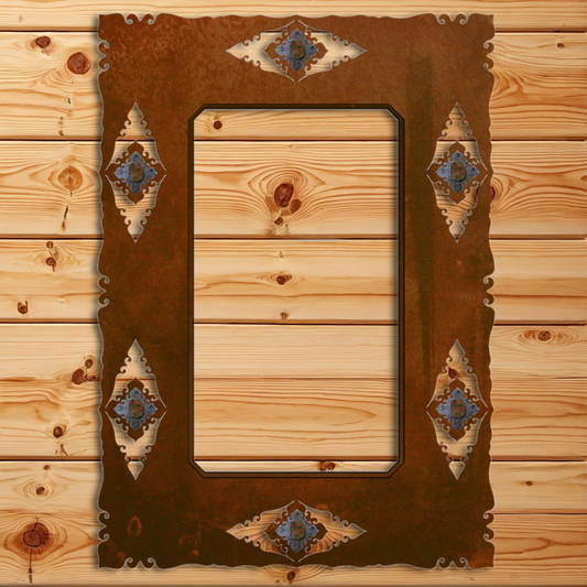 MH-2054 30" Unikite Stone Mirror