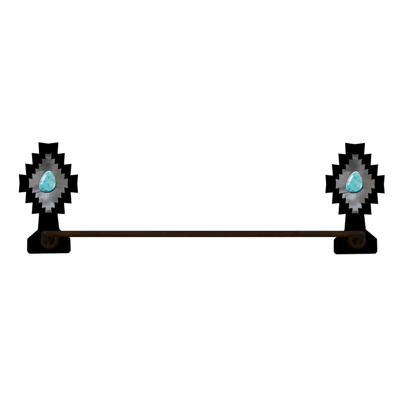 BA-8562 Desert Diamond Turquoise Towel Bar