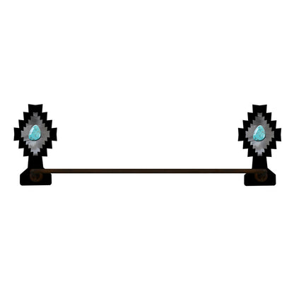 BA-8562 Desert Diamond Turquoise Towel Bar