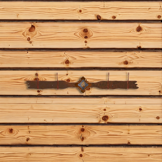 CH-4622 Picture Jasper Stone Six Hook