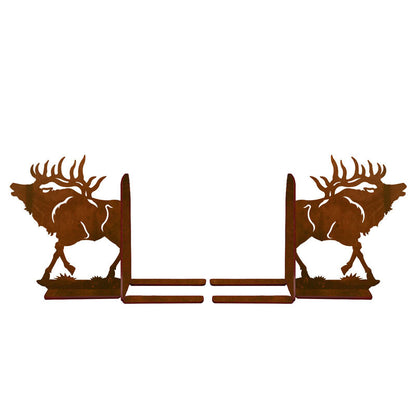 BE-5016 Elk Book Ends