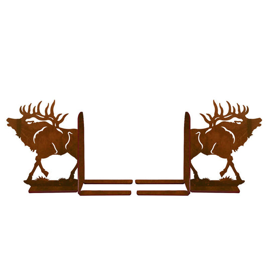 BE-5016 Elk Book Ends