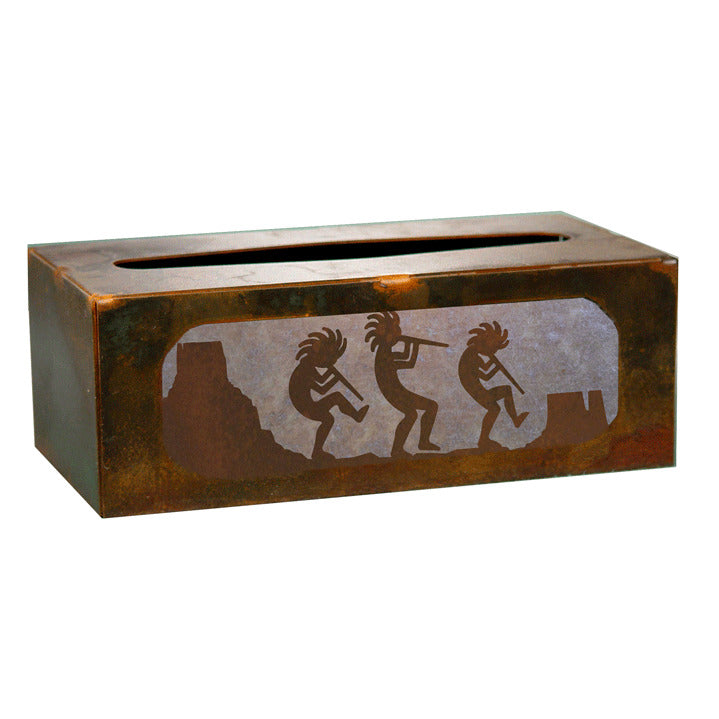 TC-9207 Kokopelli Rectangle Tissue Box Cover