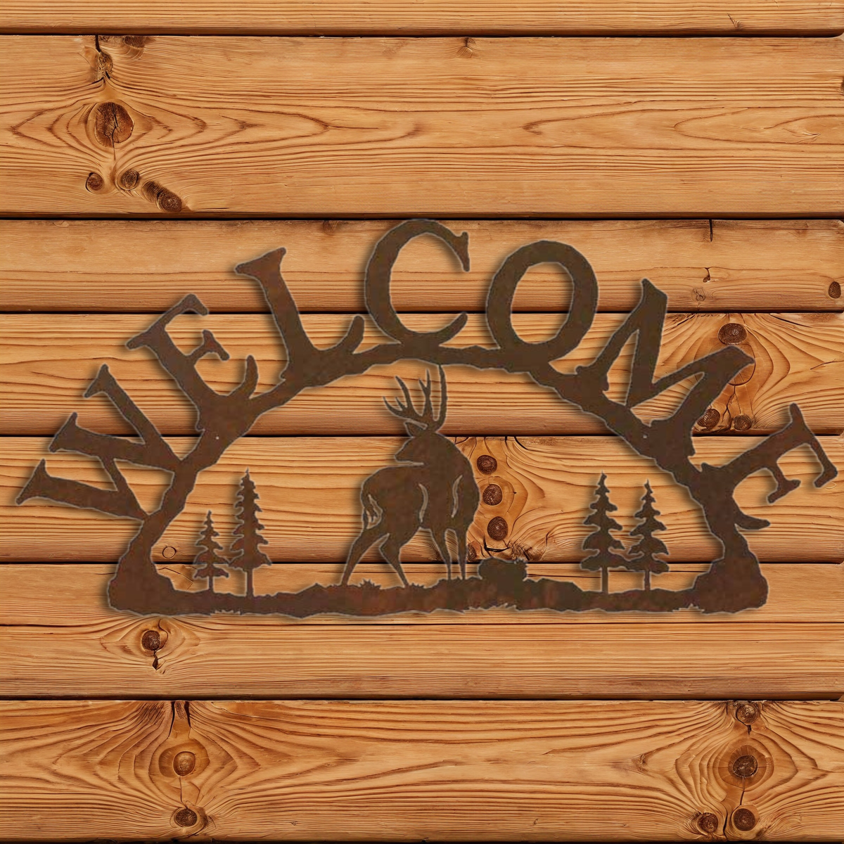 AS-2072 Mule Deer Address Sign