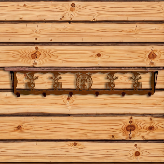 SW-5776 Yei 42" Coat Hook Shelf