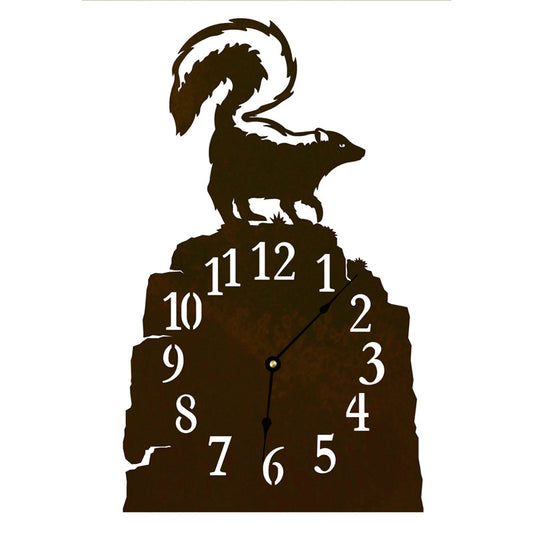 Skunk Table Clock