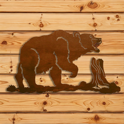 WA-3015 Bear Wall Art - 30"