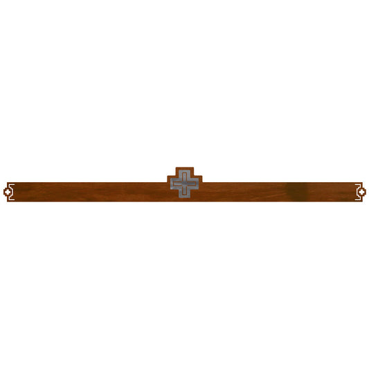 Southwest Cross 48" Rug Holder