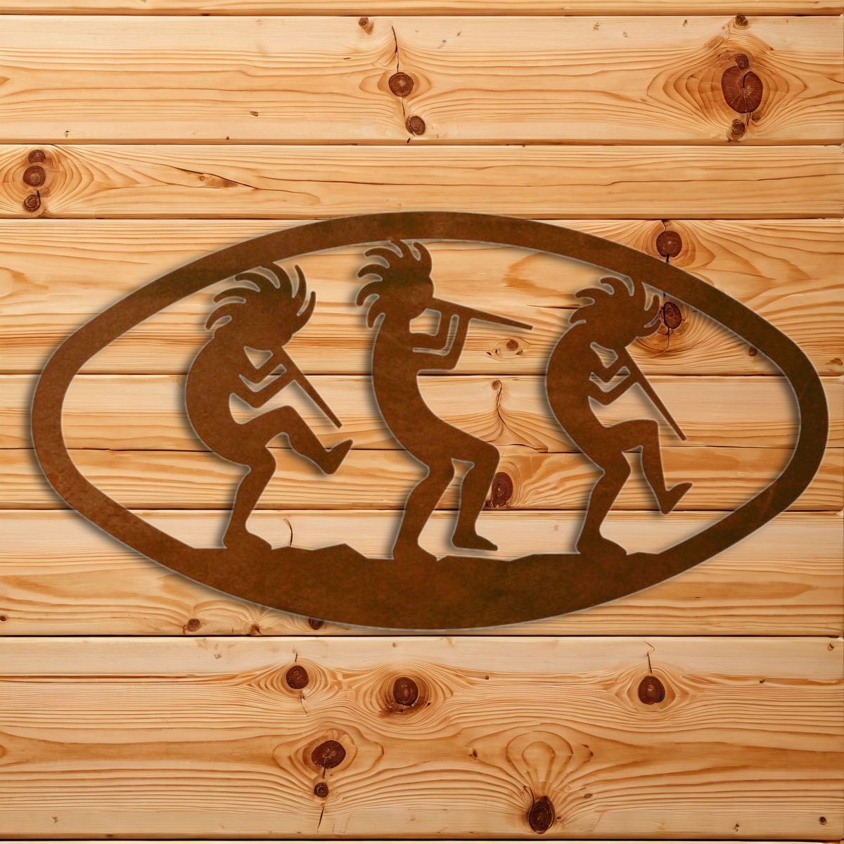 WA-73050 Koko Oval Wall Art Horizontal