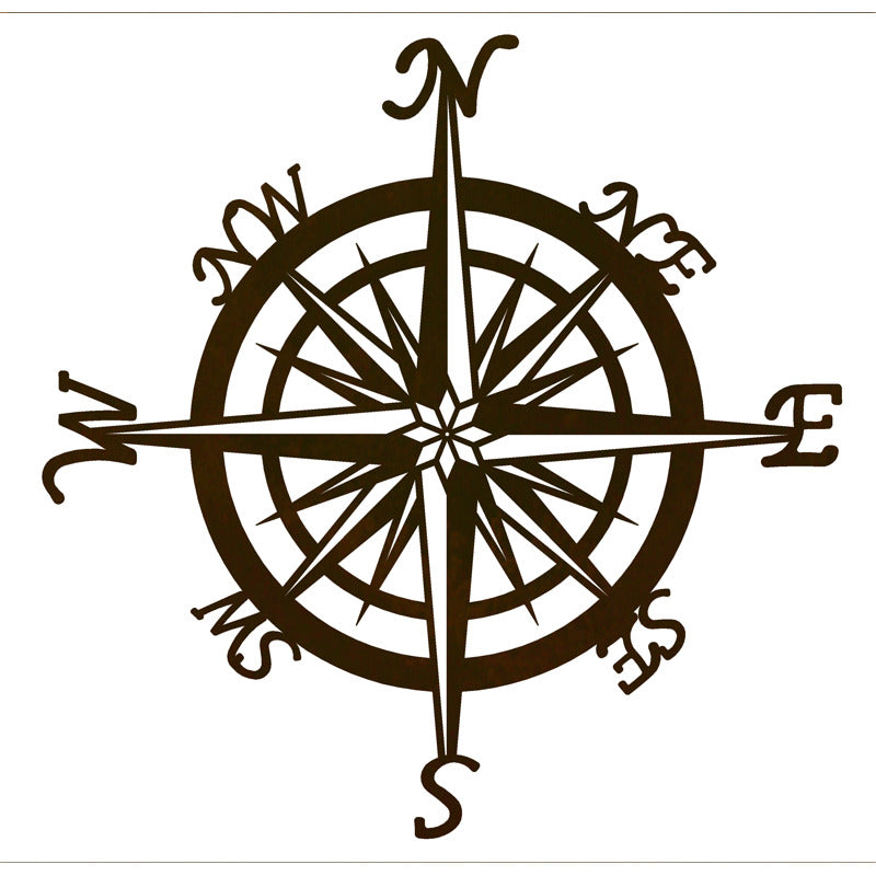 Compass 30" Wall Art