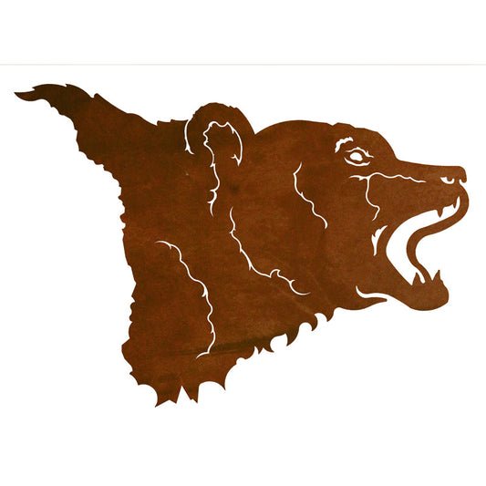 Bear Head 30" Wall Art