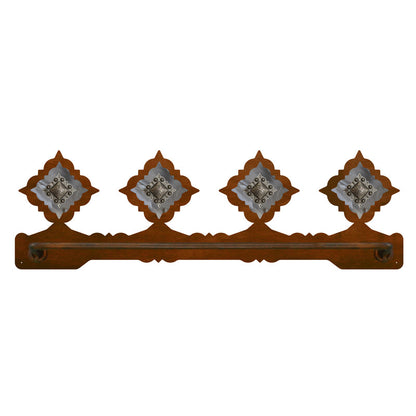 Diamond Pico Silver Scenic Towel Bar