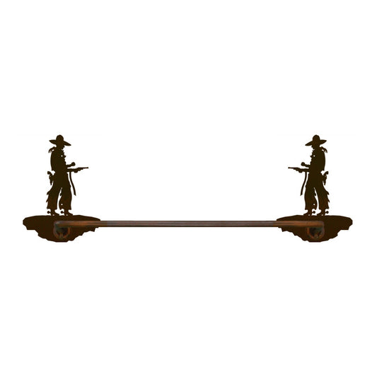 Pistol Cowboy Hand Towel