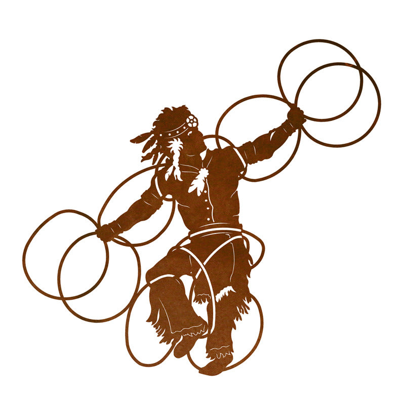 Hoop Dancer 42" Wall Art