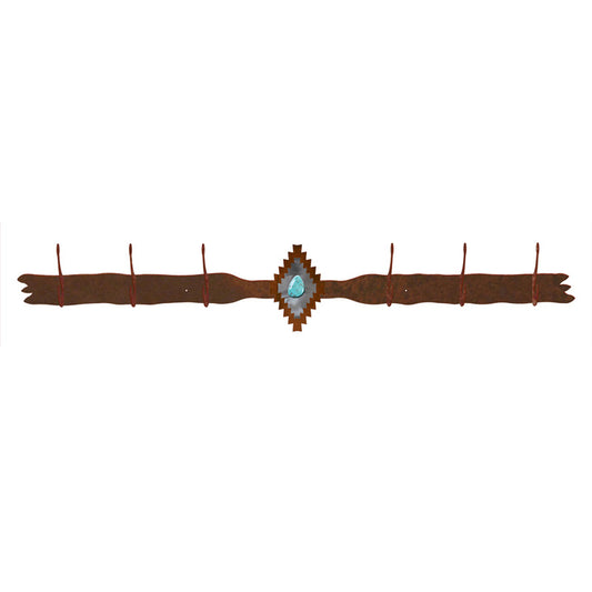 Desert Diamond W/Turquoise Four Hook