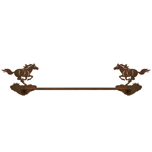 Wild Horse Towel Bar