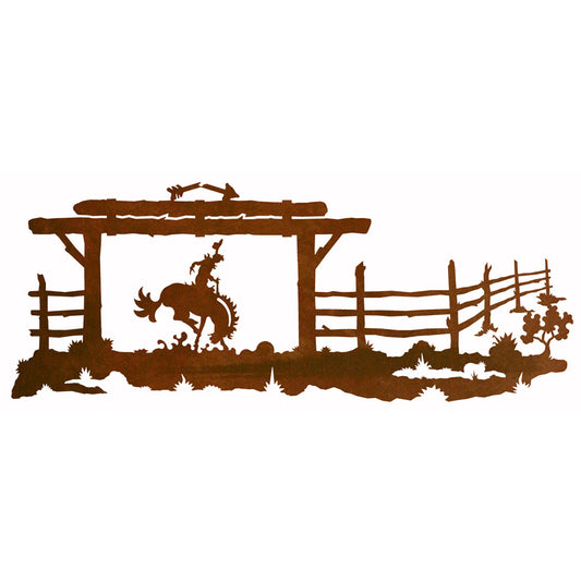 Bronc 42" Wall Art