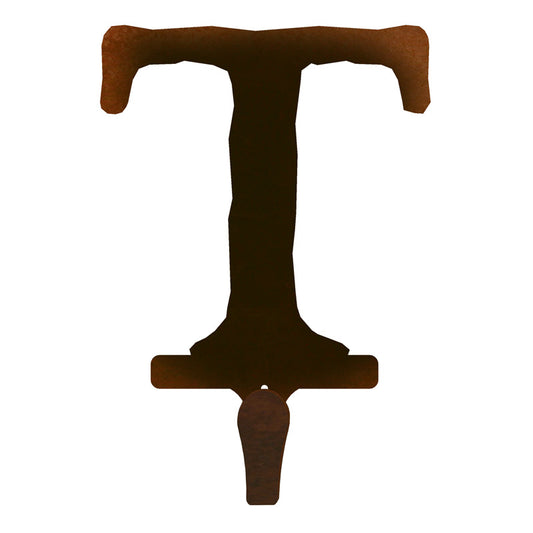 T Lodge Font Single Coat Hook