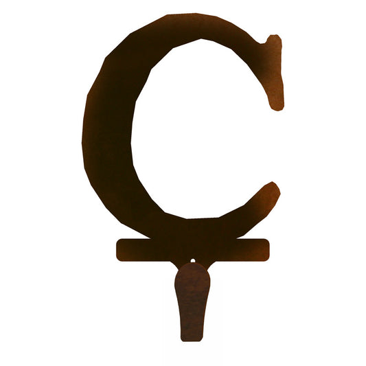 C Lodge Font Single Coat Hook