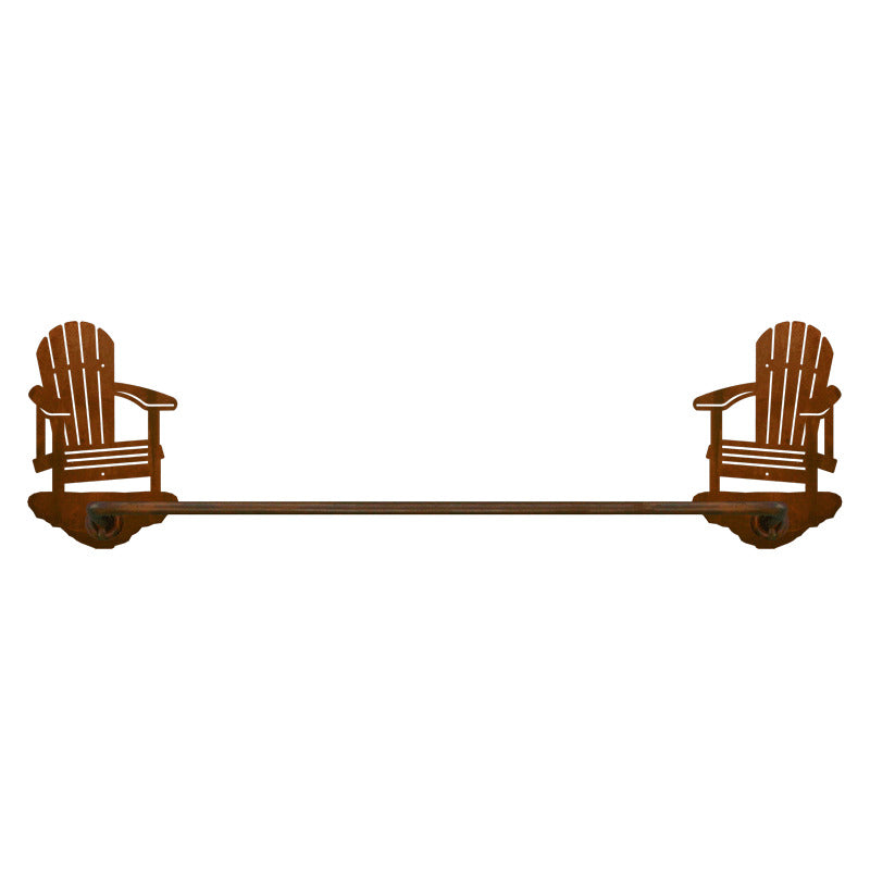 Adirondack Towel Bar