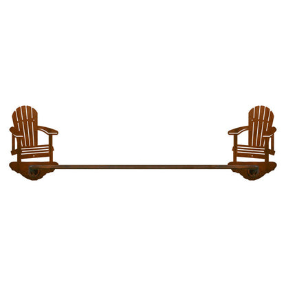 Adirondack Towel Bar