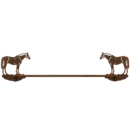 Bay Horse Towel Bar