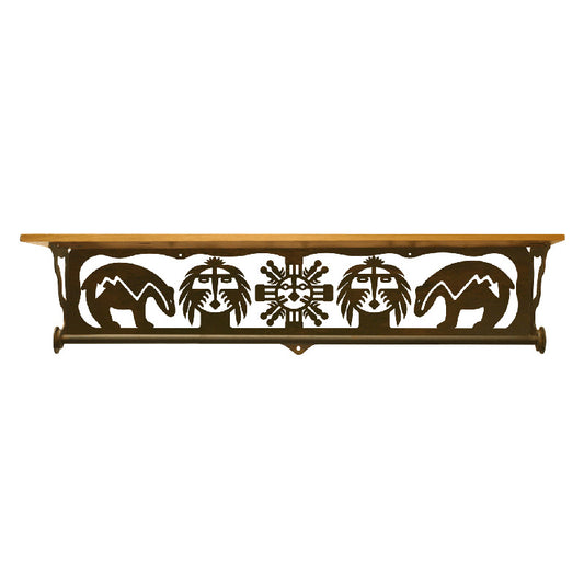 Fetish Bear 34" Towel Bar Bar Shelf