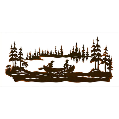 Canoer 57" Wall Art