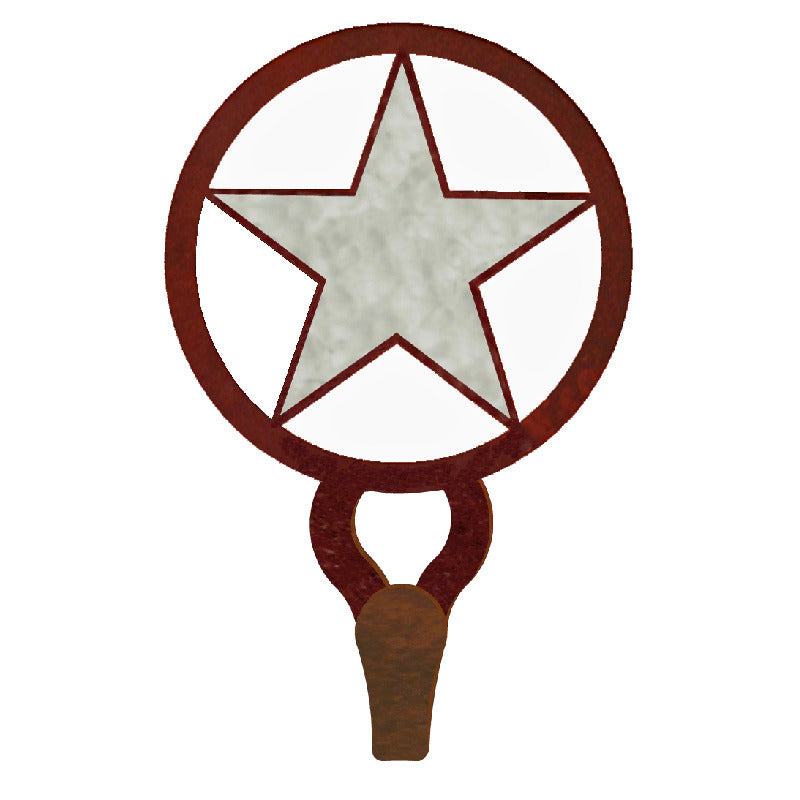 Texas Star Large Single Coat Hook Burnished