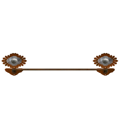 Sunburst Concho Towel Bar