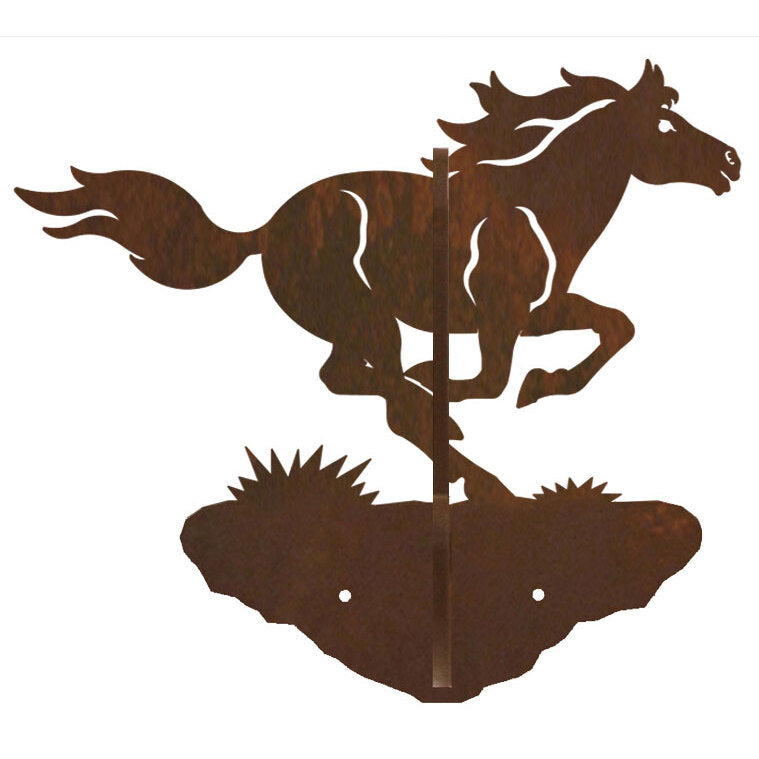 Running Horse Double Coat Hook