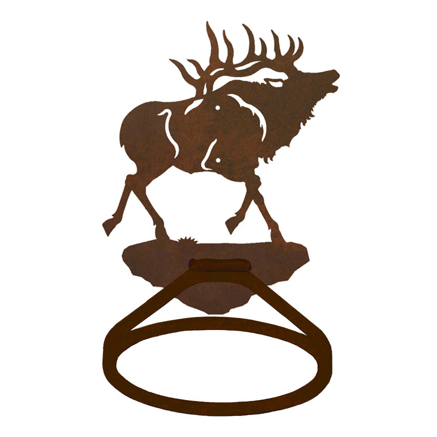 Elk Towel Ring