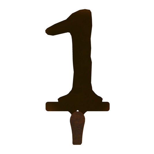 1 Lodge Font Single Coat Hook