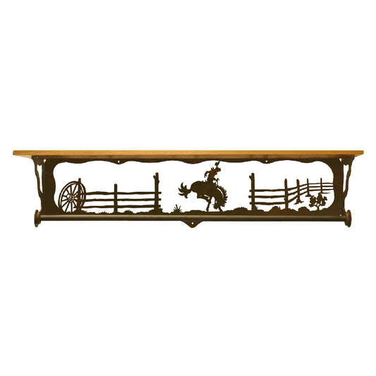 Bronc 34" Towel Bar Bar Shelf