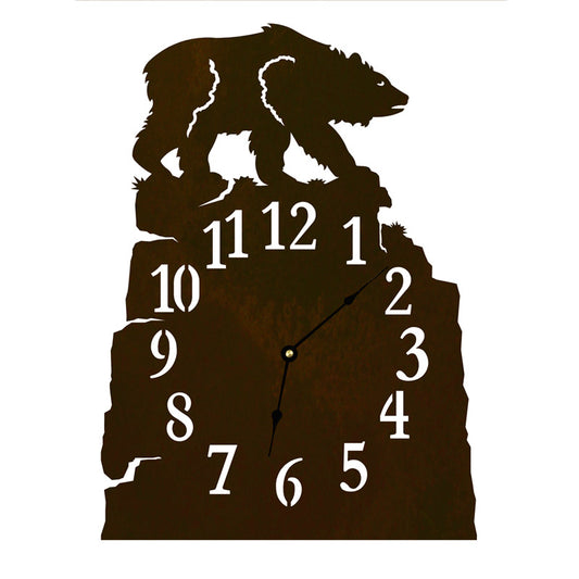 Brown Bear Table Clock