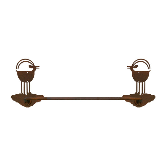 Ram Goat Hand Towel Bar