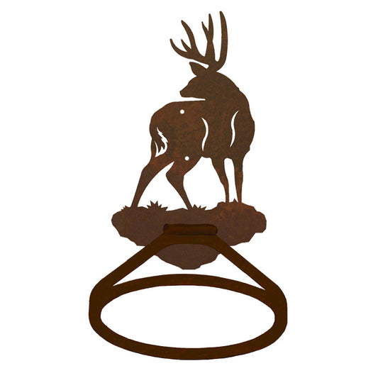 Mule Deer Towel Ring