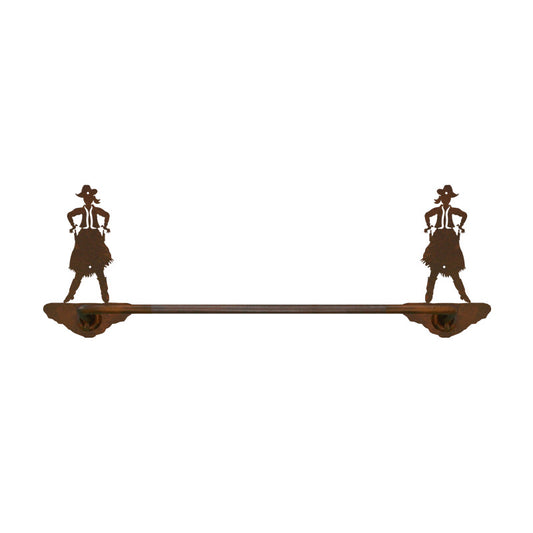 Cowgirl Hand Towel Bar