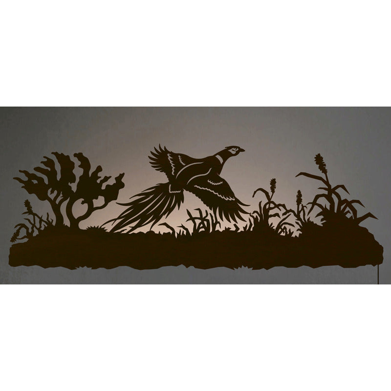 Pheasant 42" Back Lite Wall Art