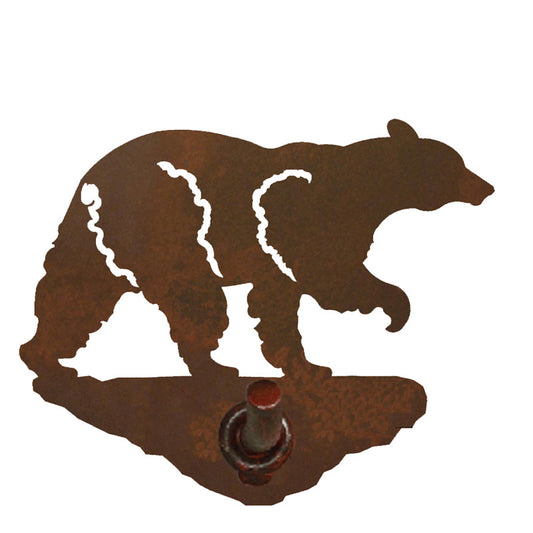 Black Bear Robe Hook