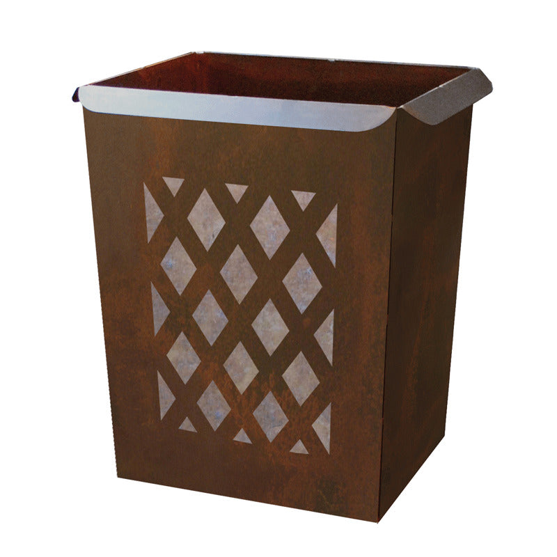 Lattice Trash Bin