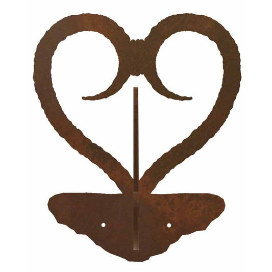 Heart Double Coat Hook