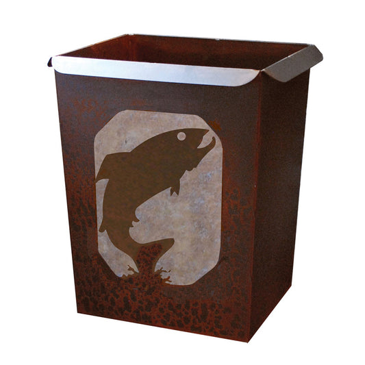 Trout Trash Bin