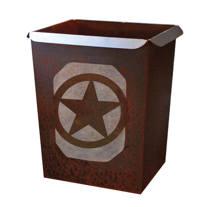 Texas Star Trash Bin