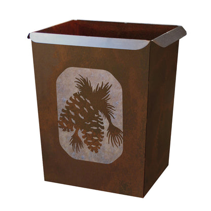 Pine Cone Trash Bin