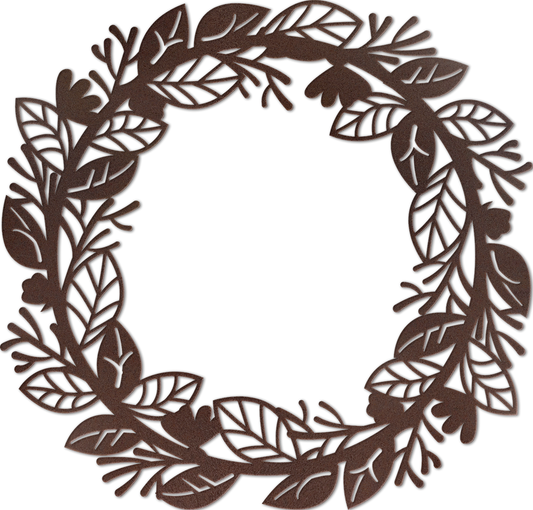 Leaf Wreath Wall Art